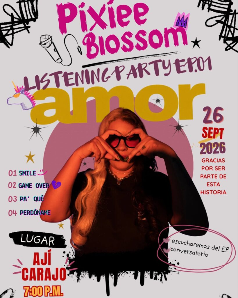 Pixiee Blossom LISTENING PARTY EP.01 amor