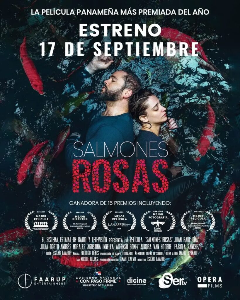 ESTRENO DE LA PELÍCULA SALMONES ROSAS