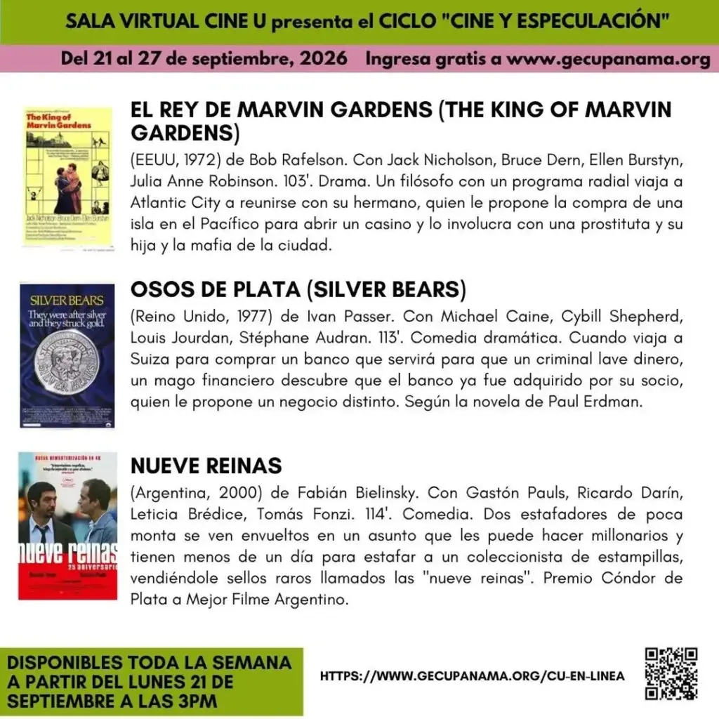 Ciclo 'Cine y Especulación'