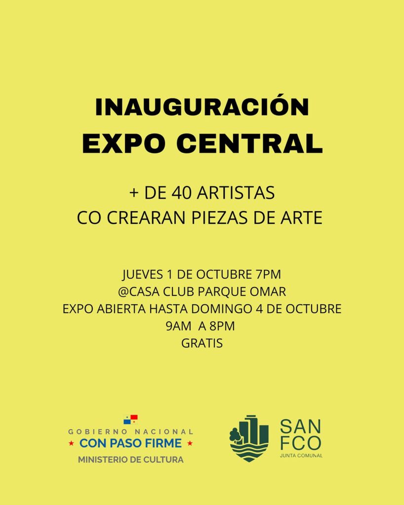 INAUGURACIÓN EXPO CENTRAL