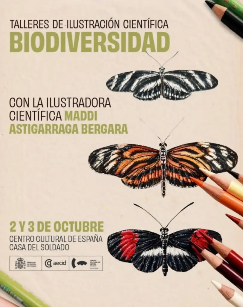 TALLERES DE ILUSTRACIÓN CIENTÍFICA BIODIVERSIDAD