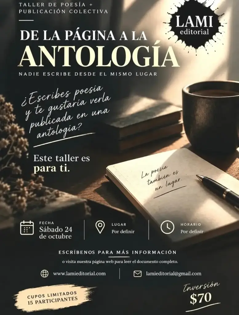 DE LA PÁGINA A LA ANTOLÓGIA