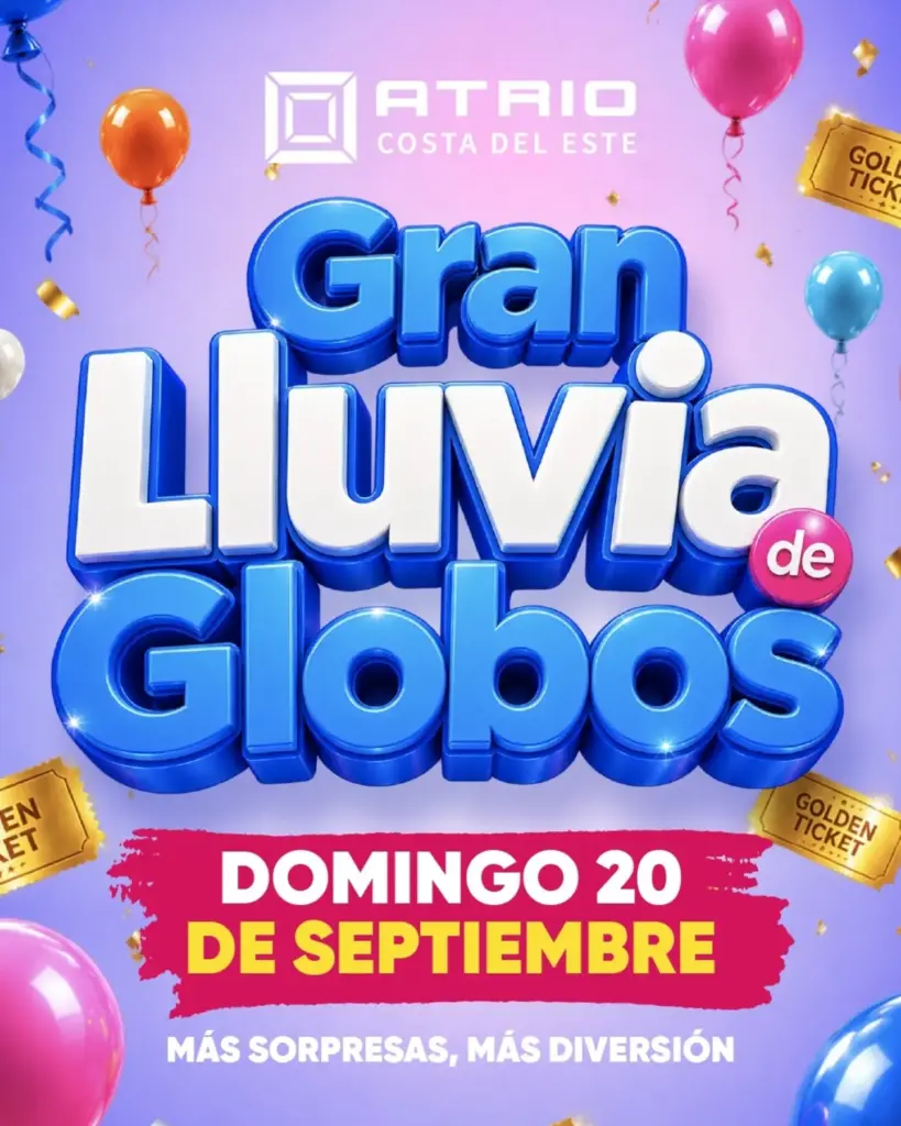 Gran Lluvia de Globos