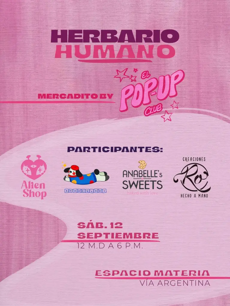 HERBARIO HUMANO MERCADITO BY EL POP-UP CLUB
