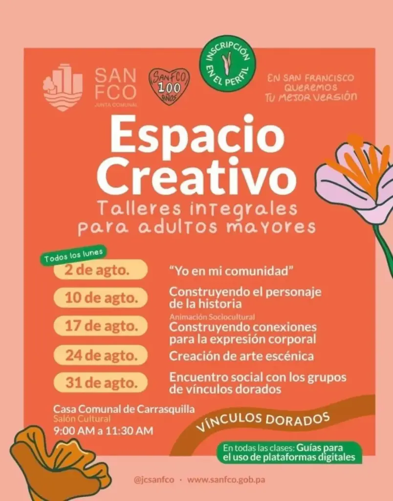 Espacio Creativo: Talleres para Adultos Mayores