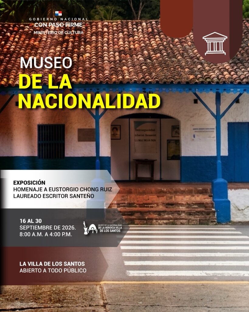 Exposición Homenaje a Eustorgio Chong Ruiz, laureado escritor santeño