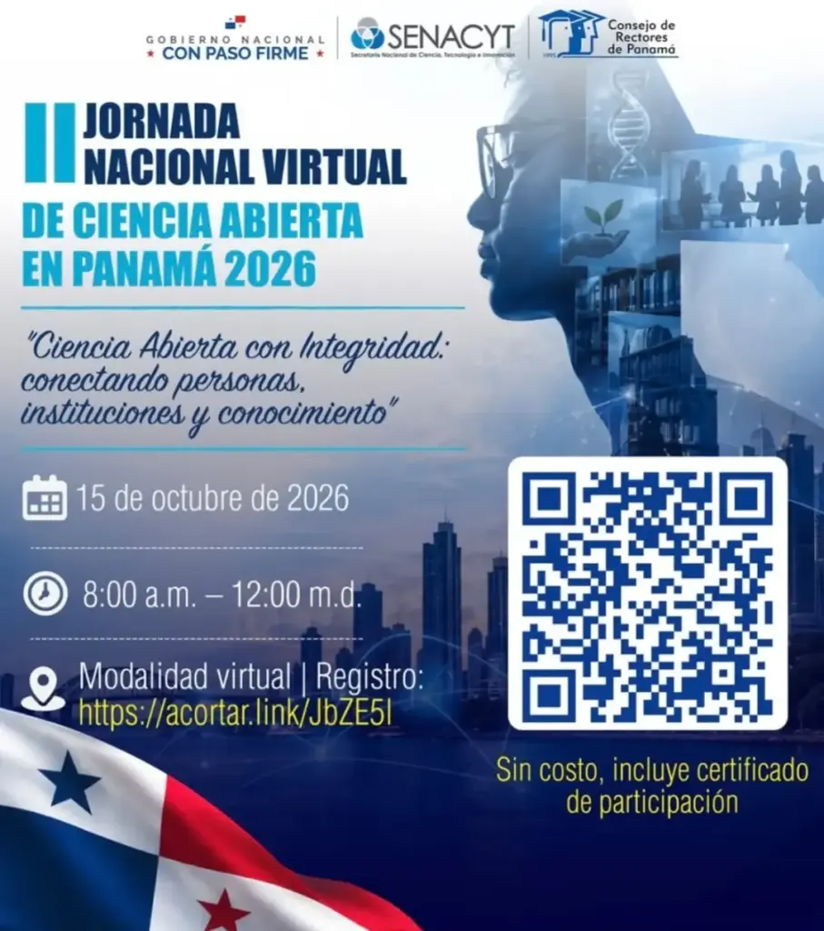 II JORNADA NACIONAL VIRTUAL DE CIENCIA ABIERTA EN PANAMÁ 2026