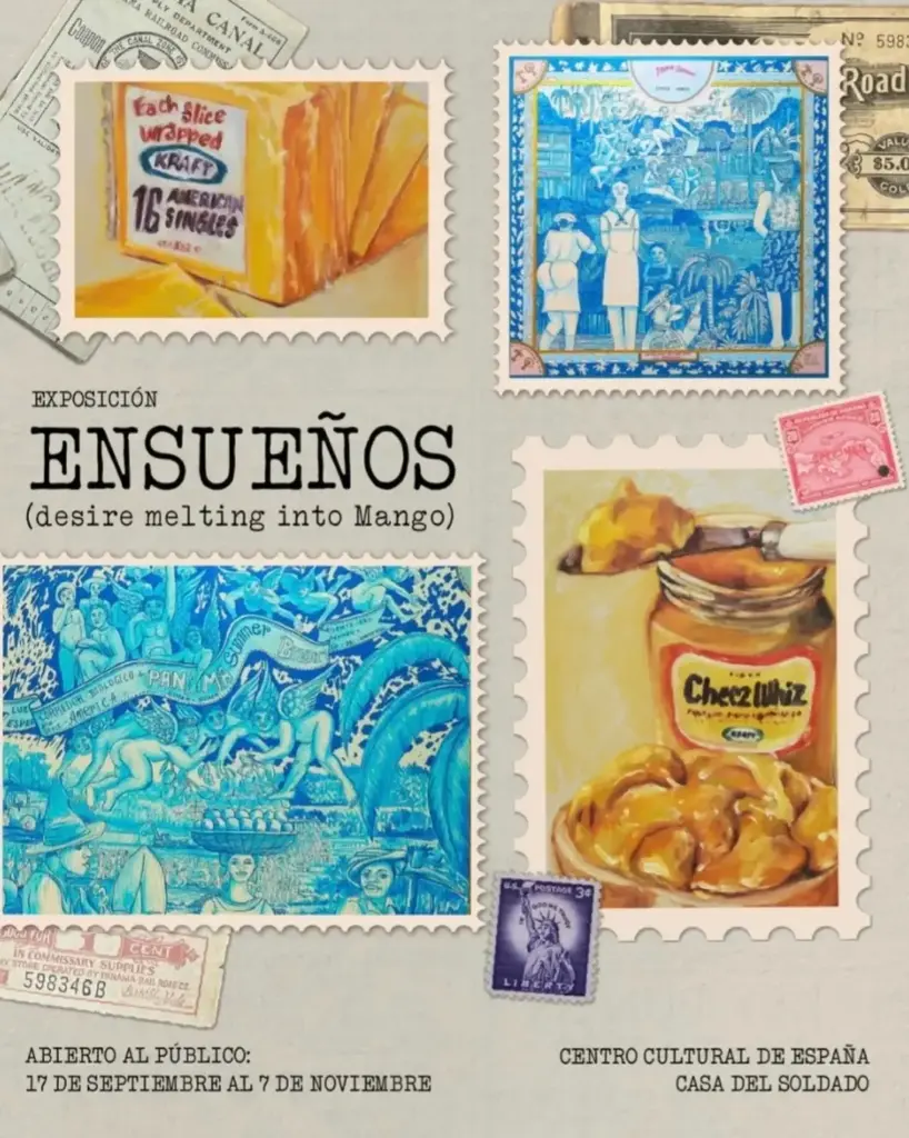 Exposición ENSUEÑOS (desire melting into Mango)