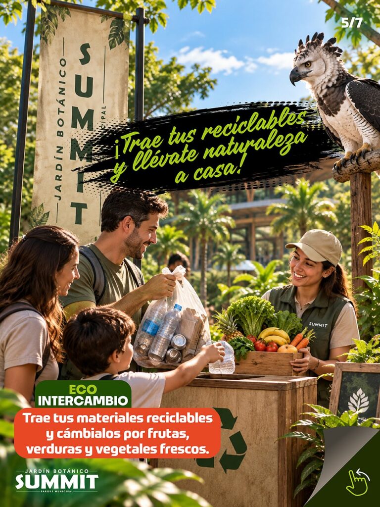 ¡Trae tus reciclables y llévate naturaleza a casa!