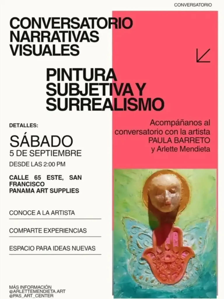 Conversatorio Narrativas Visuales: Pintura Subjetiva y Surrealismo