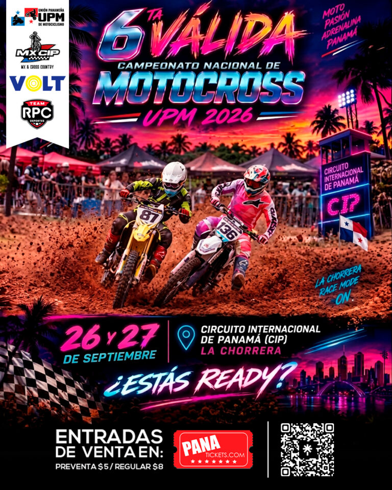 6ta Válida Campeonato Nacional de Motocross UPM 2026