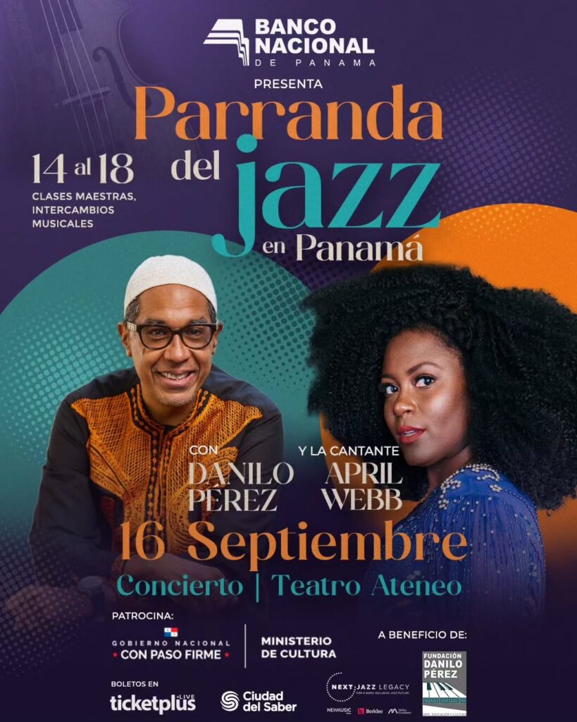 Parranda del jazz en Panama (Clases Maestras e Intercambios Musicales)