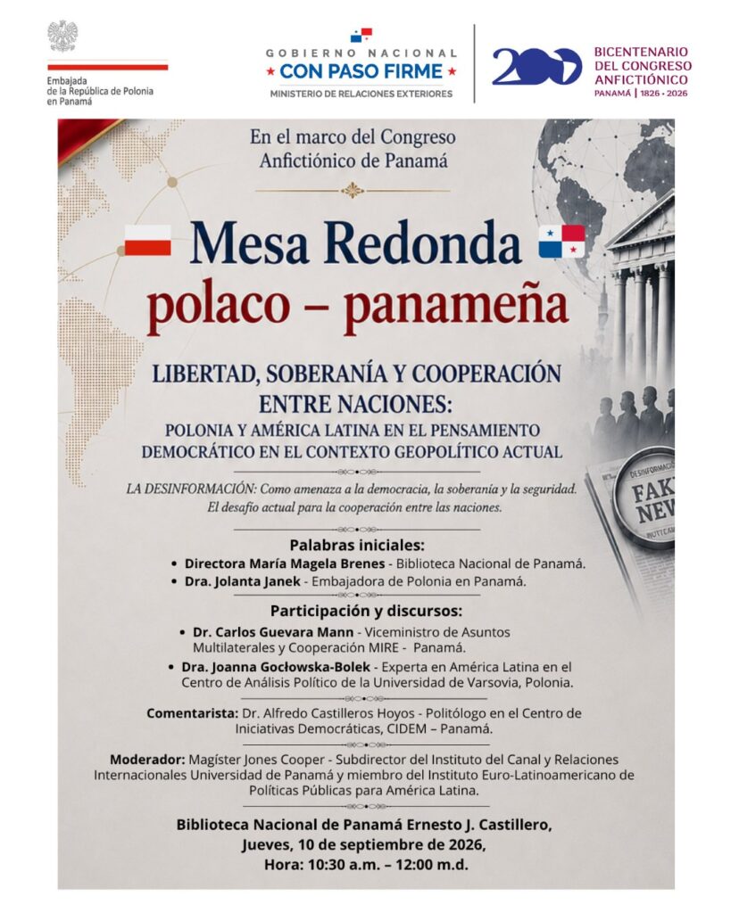 Mesa Redonda polaco – panameña: Libertad, Soberanía y Cooperación entre Naciones