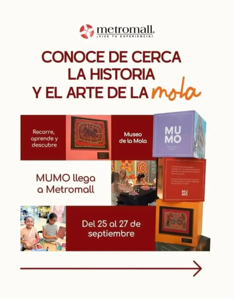 Conoce de cerca la historia y el arte de la mola