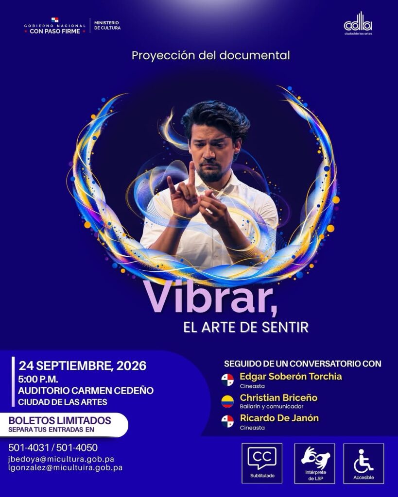 Proyección del documental Vibrar, EL ARTE DE SENTIR
