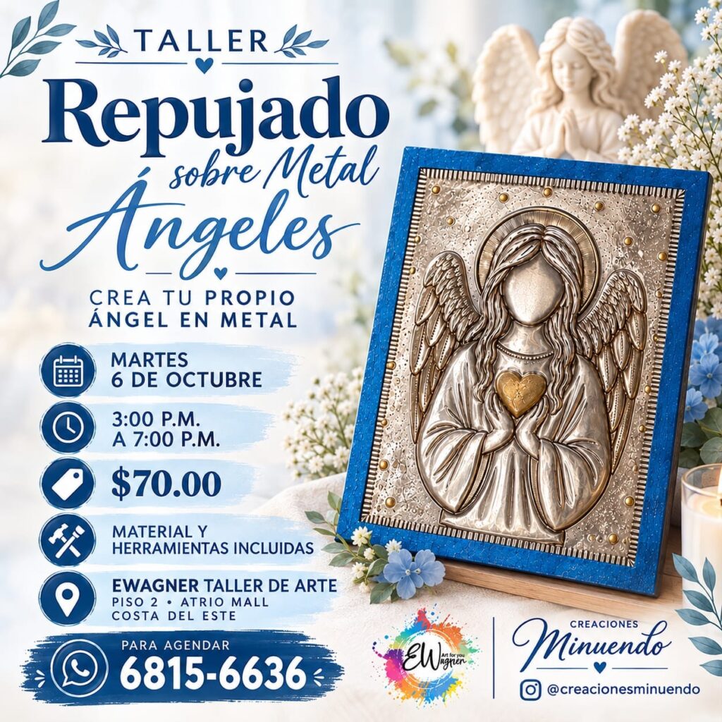 Taller Repujado sobre Metal Ángeles