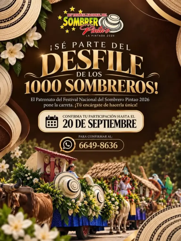 XIV Festival Nacional del Sombrero Pintao