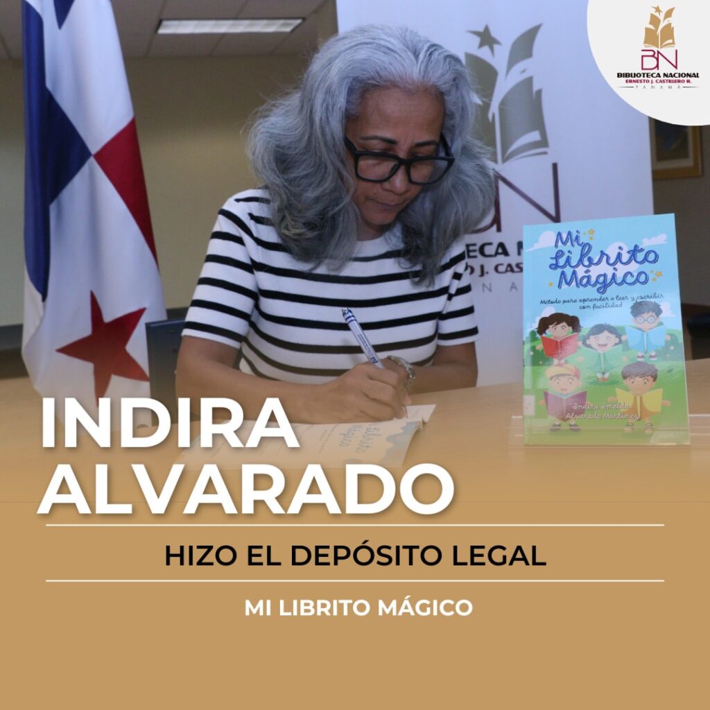 Depósito Legal del libro 'Mi Librito Mágico'