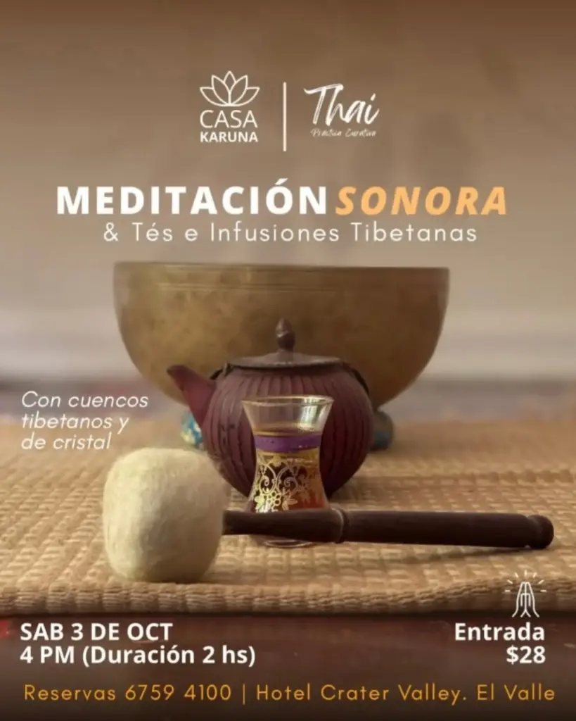 MEDITACIÓN SONORA & Tés e Infusiones Tibetanas