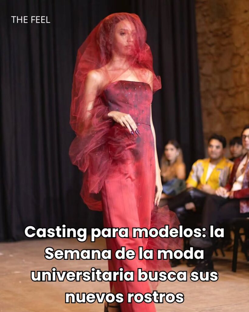 Casting para modelos: la Semana de la moda universitaria busca sus nuevos rostros