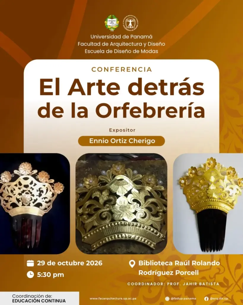 CONFERENCIA El Arte detrás de la Orfebrería