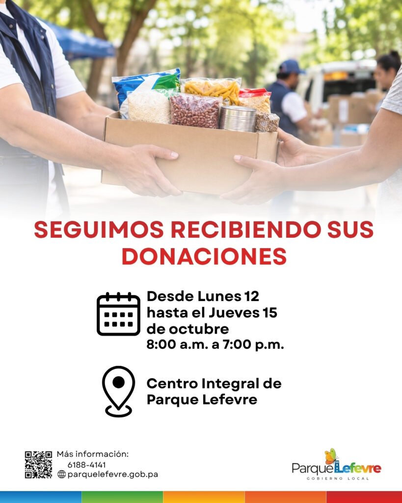 Recepción de donaciones