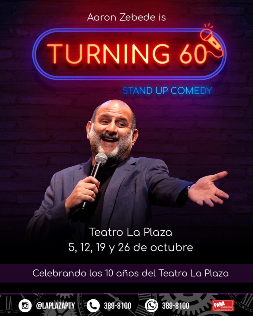Aaron Zebede is TURNING 60 STAND UP COMEDY