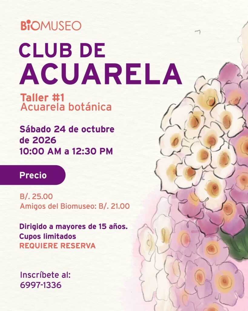 Taller #1 Acuarela botánica