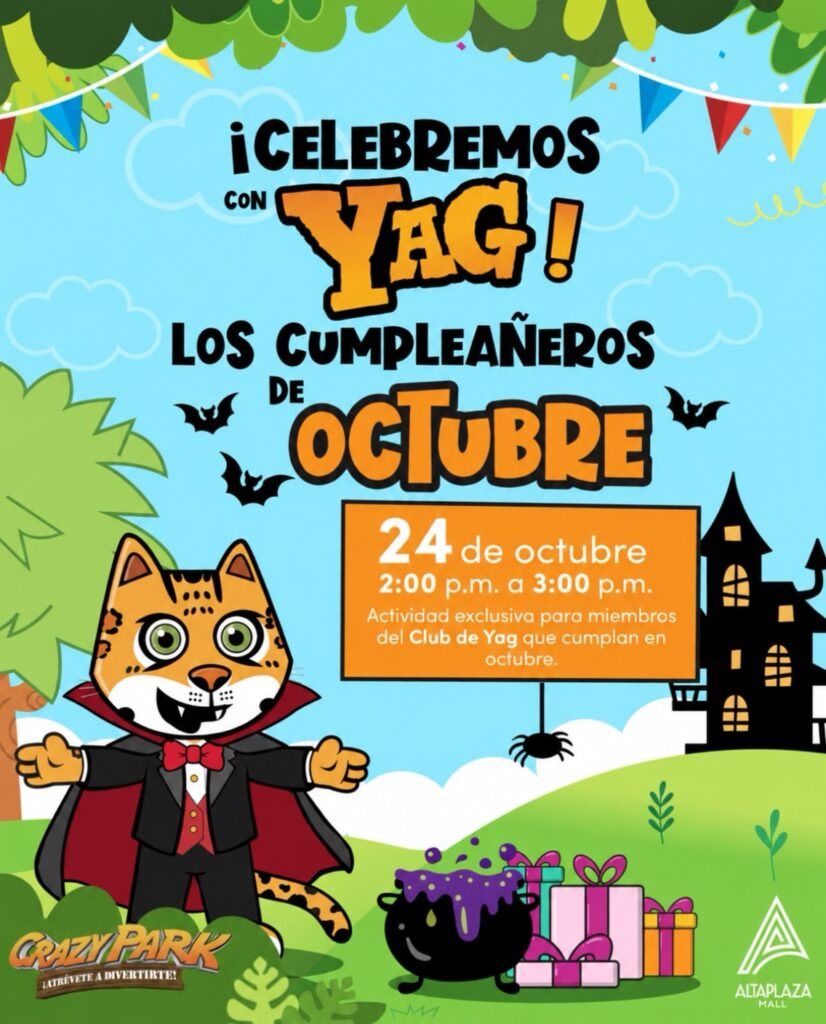 ¡CELEBREMOS CON YAG! LOS CUMPLEAÑEROS DE OCTUBRE