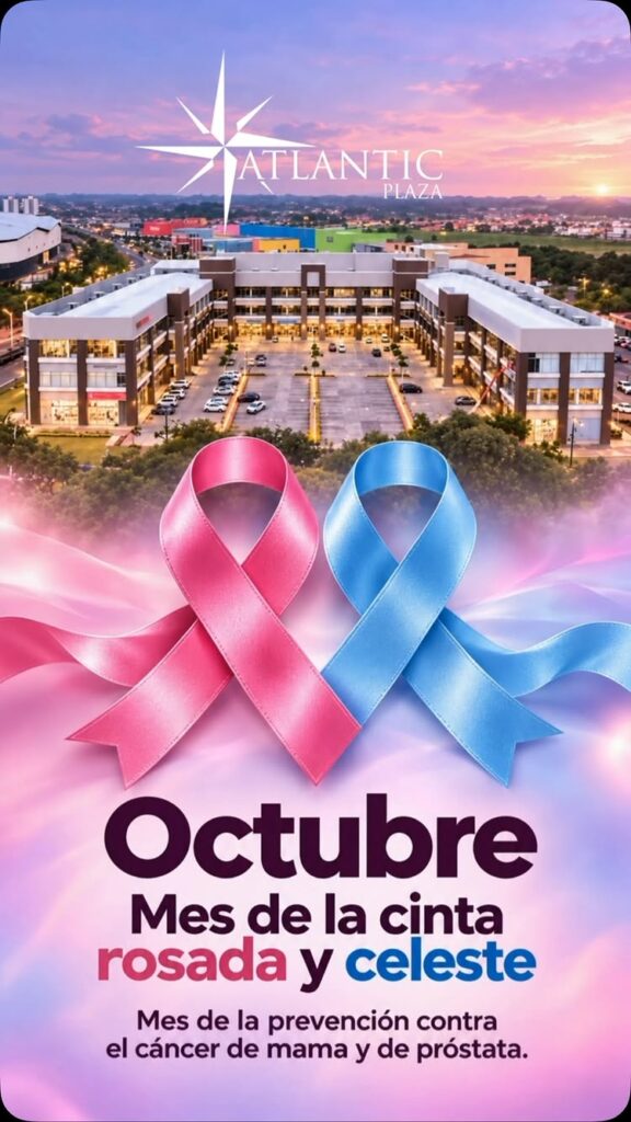 Octubre Mes de la cinta rosada y celeste