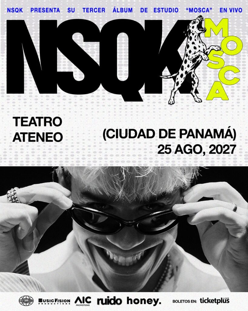 NSQK presenta su tercer álbum de estudio 'Mosca' en vivo