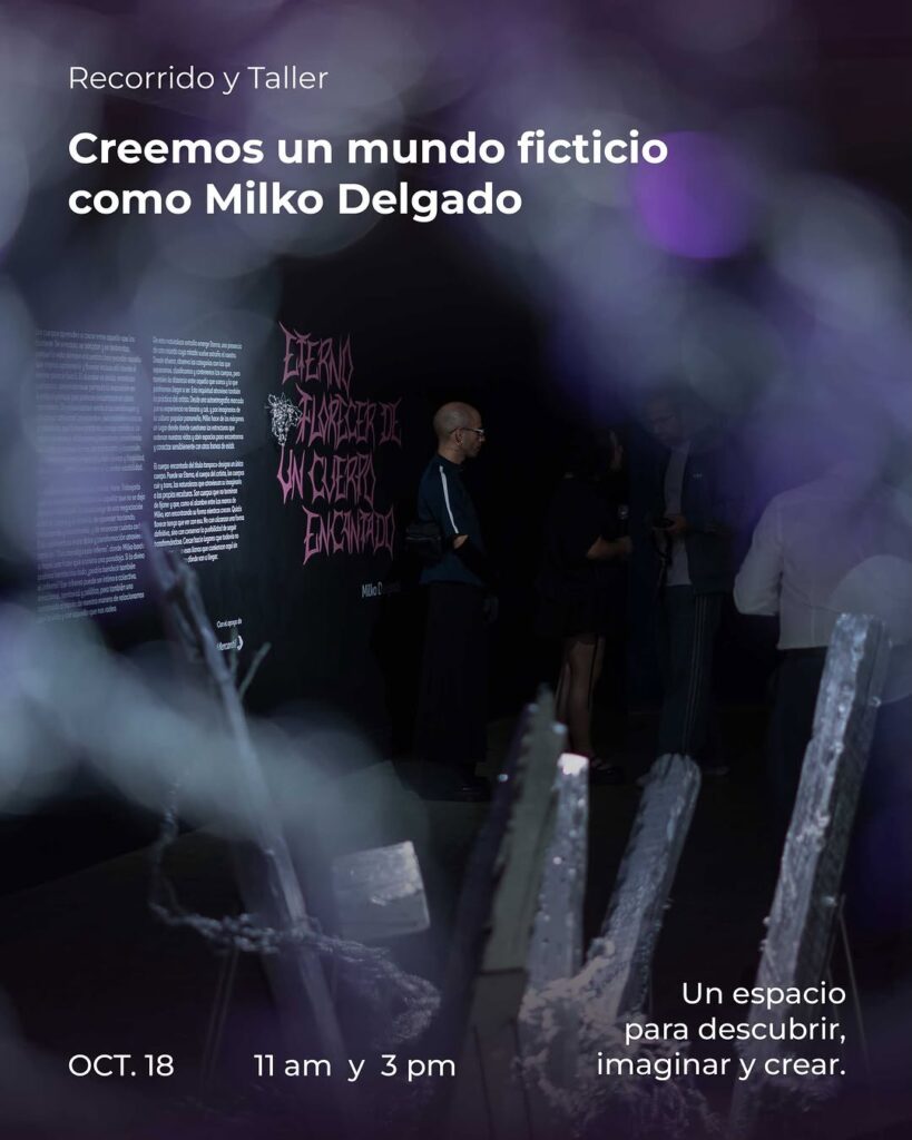 Recorrido y Taller: Creemos un mundo ficticio como Milko Delgado