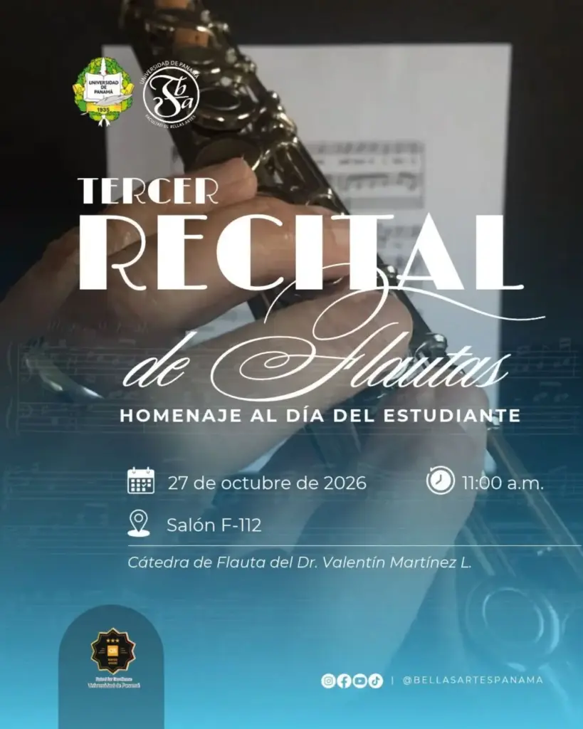 TERCER RECITAL de Flautas HOMENAJE AL DÍA DEL ESTUDIANTE