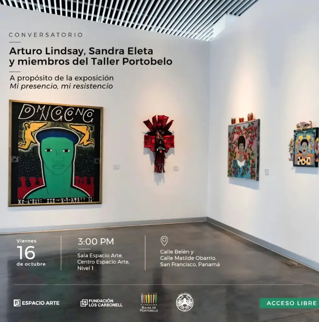 CONVERSATORIO Arturo Lindsay, Sandra Eleta y miembros del Taller Portobelo