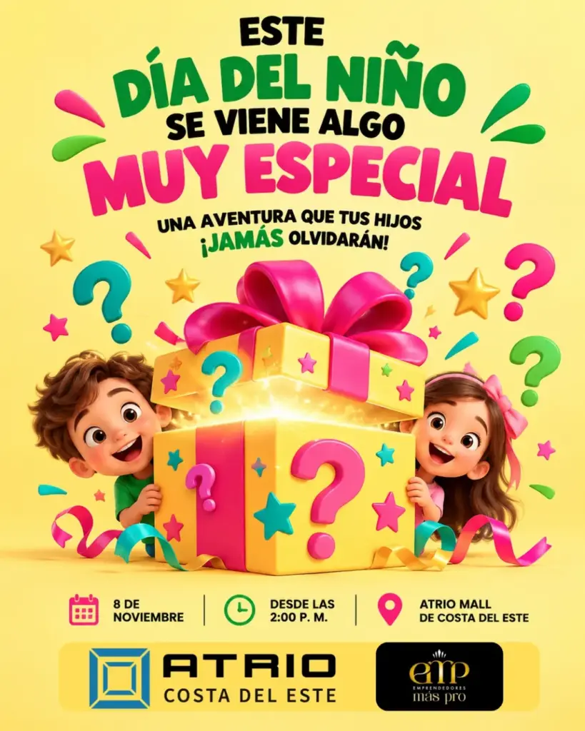 ESTE DÍA DEL NIÑO SE VIENE ALGO MUY ESPECIAL