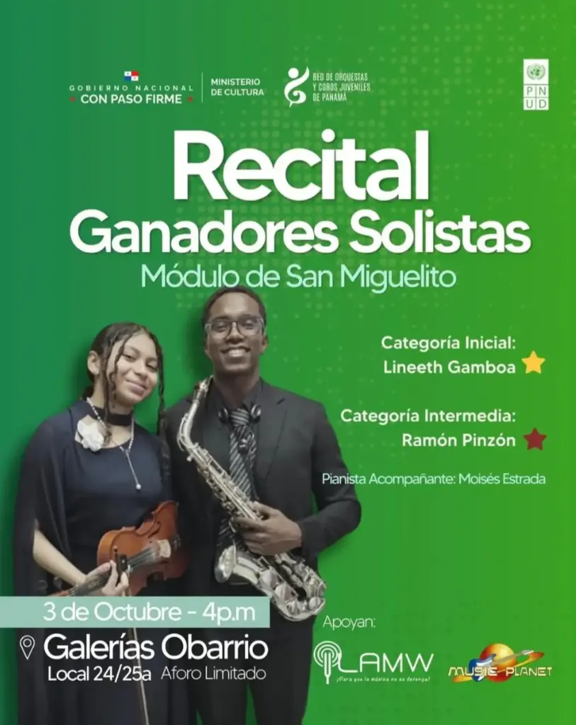 Recital Ganadores Solistas