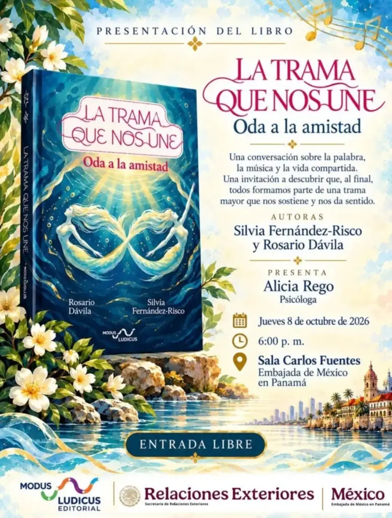 PRESENTACIÓN DEL LIBRO LA TRAMA QUE NOS UNE Oda a la amistad