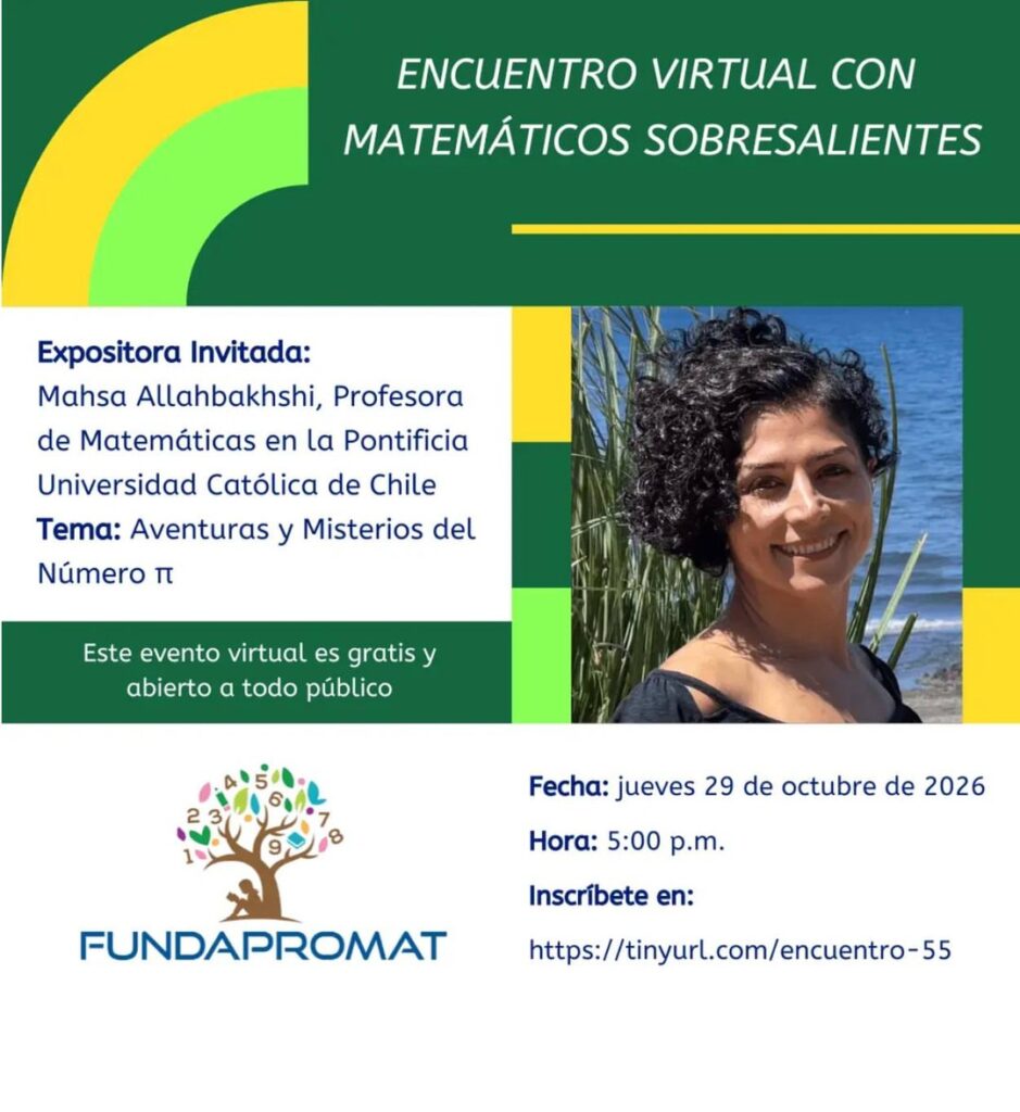 Encuentro Virtual con Matemáticos Sobresalientes