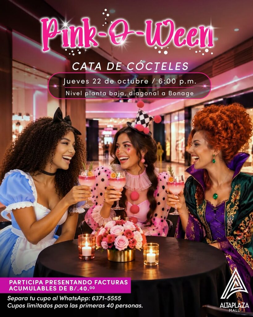 Pink-O-Ween: Cata de Cócteles