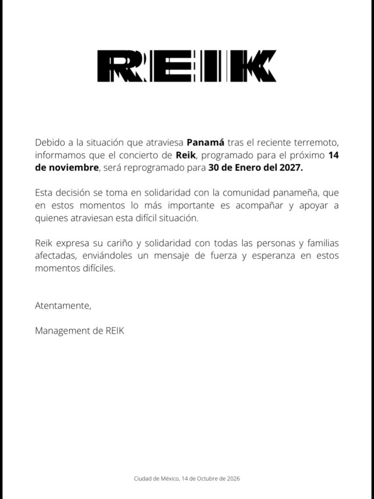 Concierto de Reik