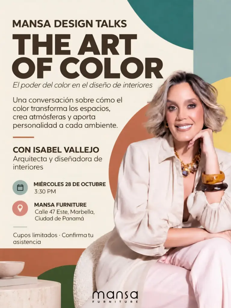 MANS DESIGN TALKS THE ART OF COLOR
