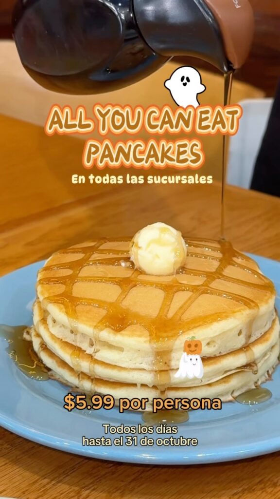ALL YOU CAN EAT PANCAKES