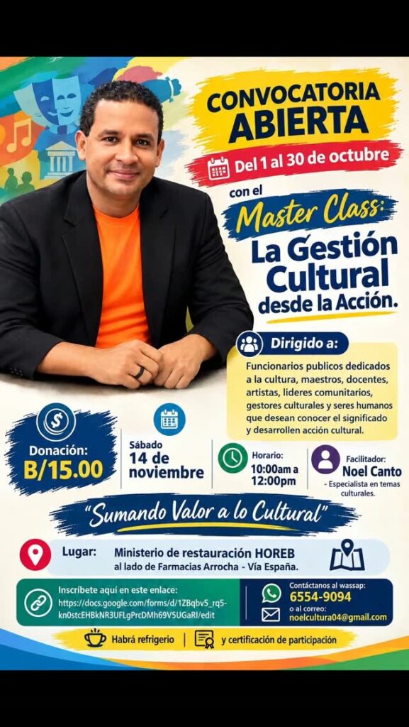 Master Class: La Gestión Cultural desde la Acción.